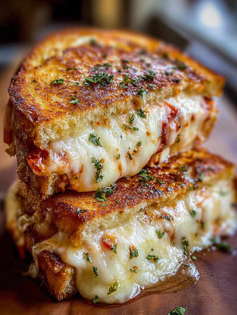 GRILLED CHEESE MEETS PIZZA